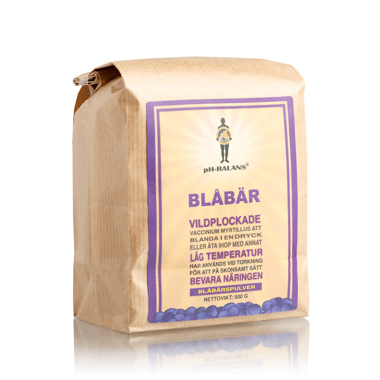 Blåbärspulver
