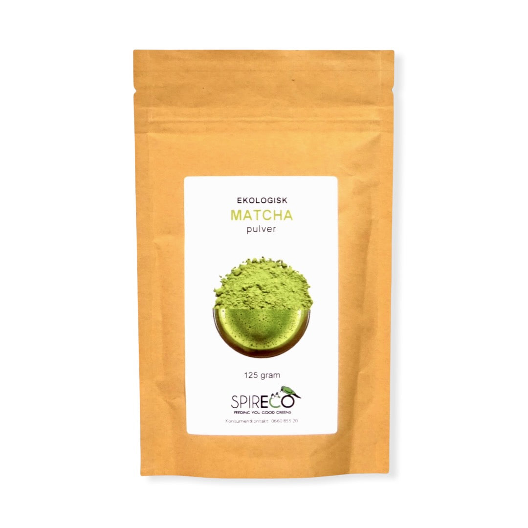 Ekologiskt matchapulver 125 g från Spireco