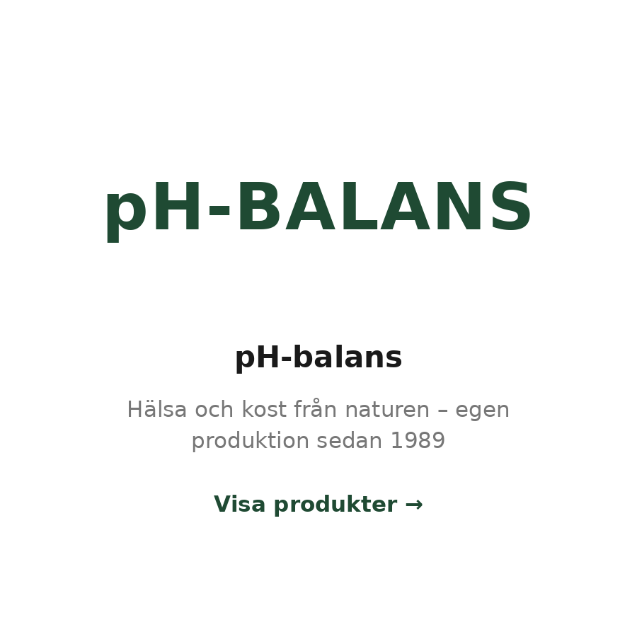 pH-balans