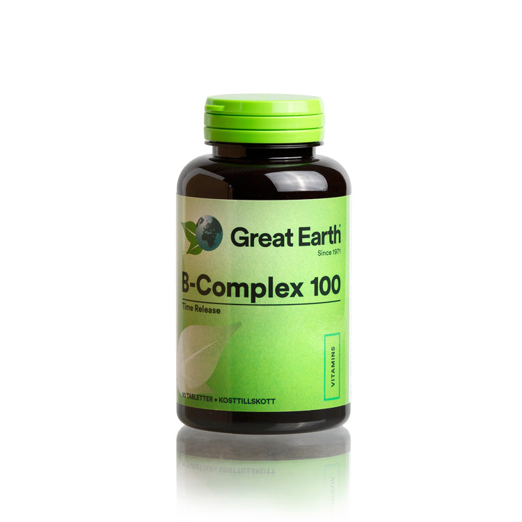 B-Complex 100 mg 60 st - Great Earth