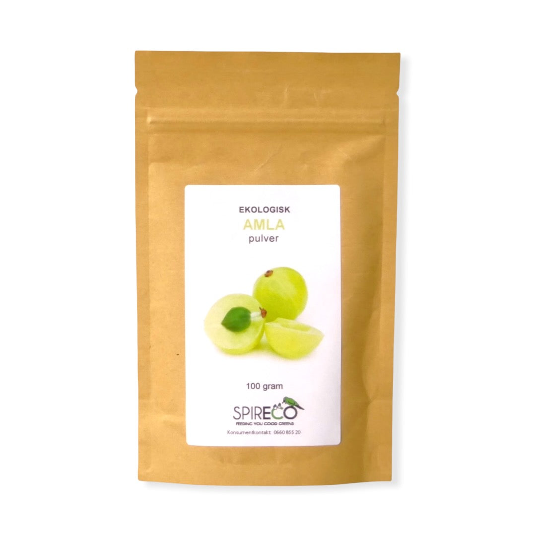 Amla Pulver Ekologisk 100g - Spireco