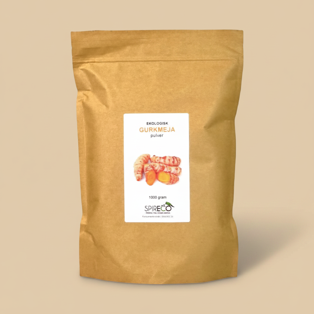 Gurkmeja Ekologisk 1kg - Spireco