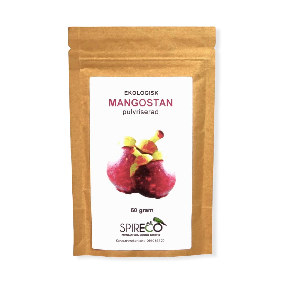 Mangostanpulver ekologiskt 60 g från Spireco