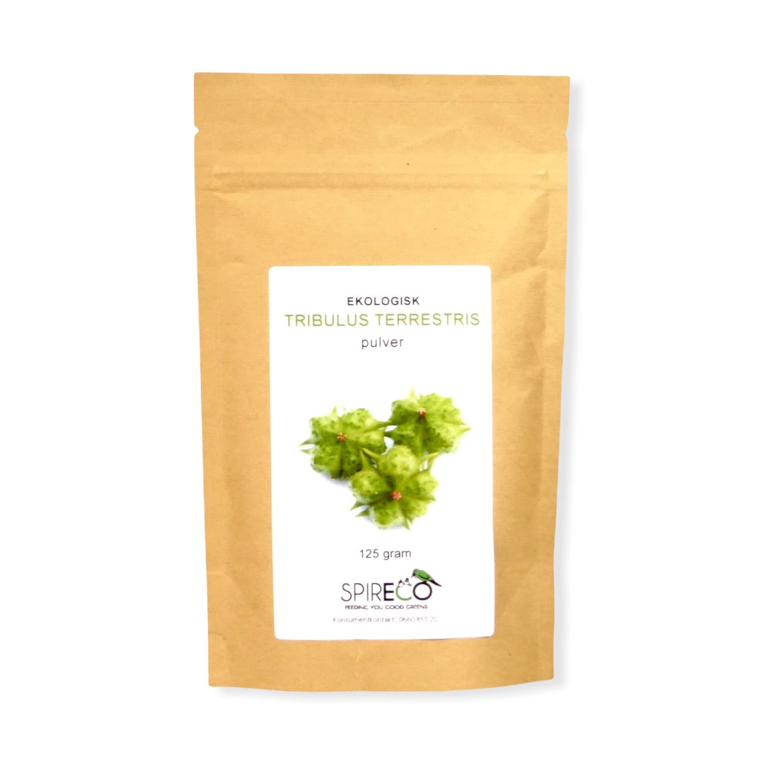 Tribulus terrestris-pulver ekologiskt 125 g från Spireco