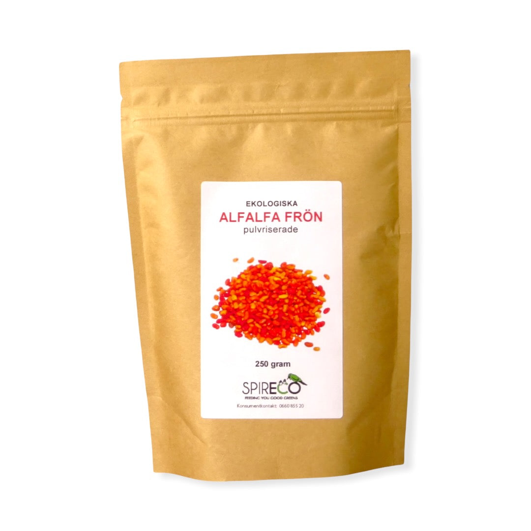 Alfalfa Pulver Ekologisk 250g - Spireco