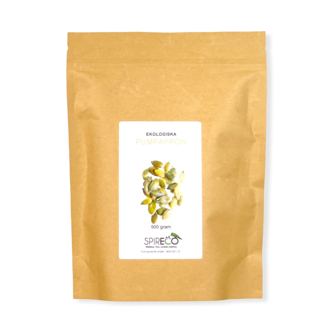 Pumpafrön ekologiska 500 g från Spireco