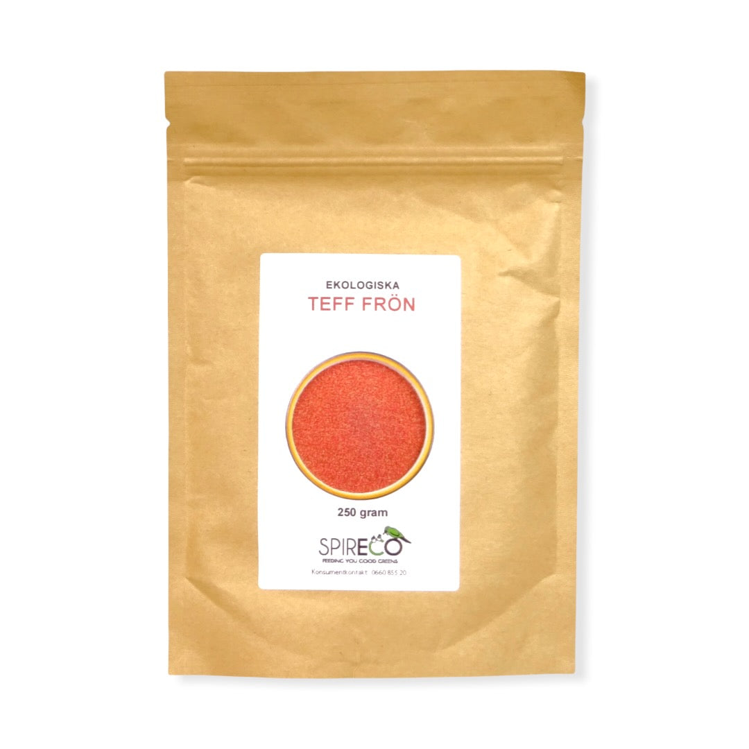 Teff-frön ekologiska 250 g från Spireco
