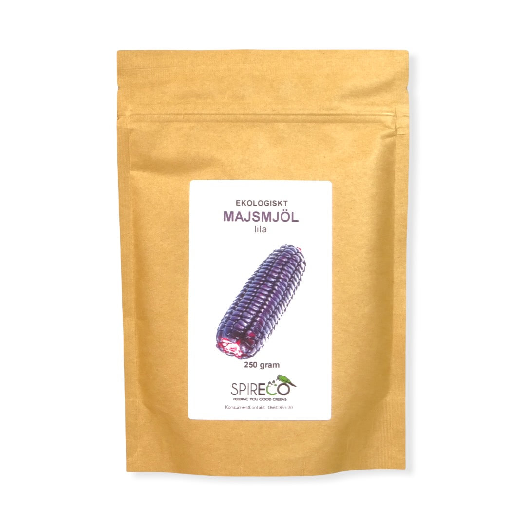 Majsmjöl Lila Ekologiskt 250g - Spireco