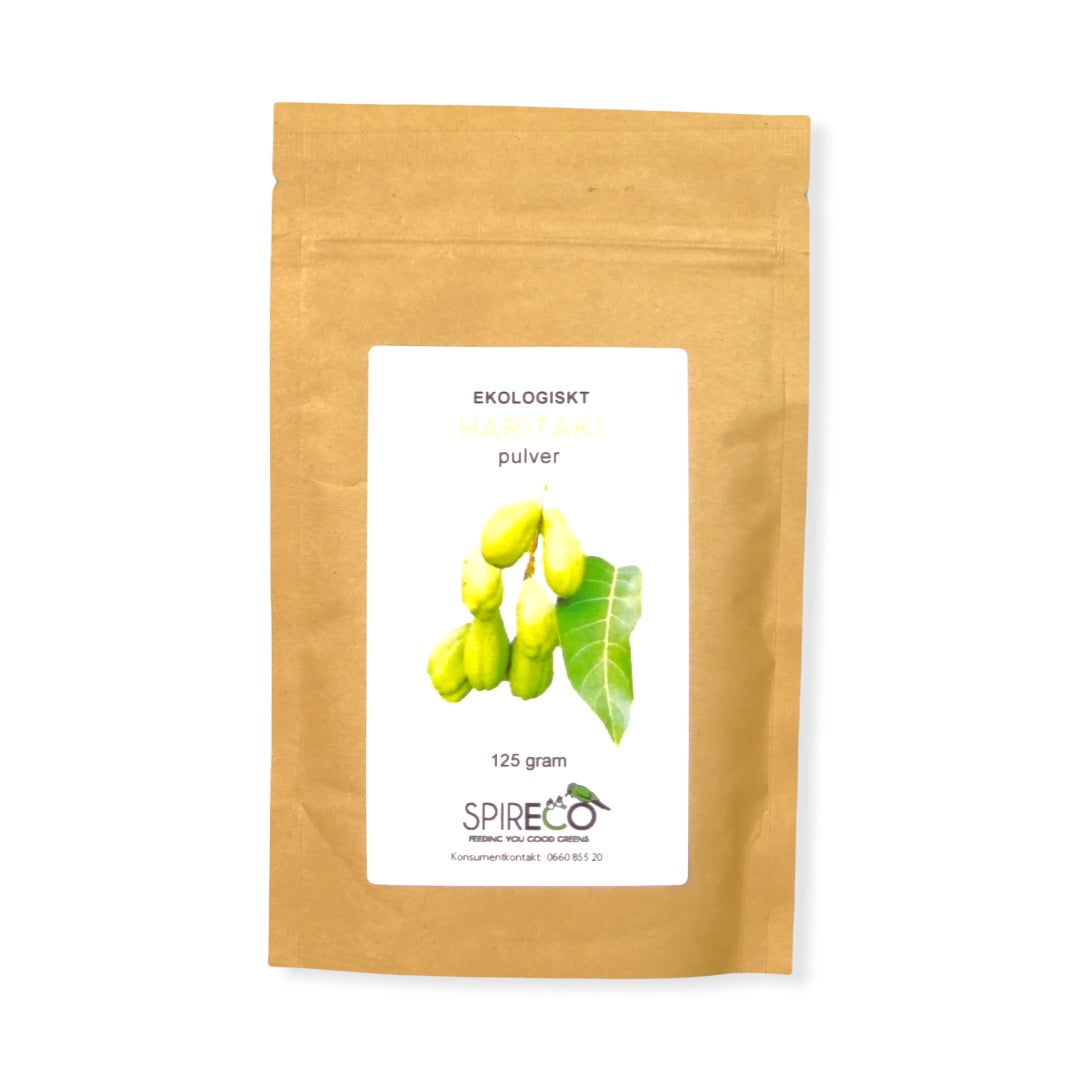 Haritakipulver ekologiskt 125 g från Spireco