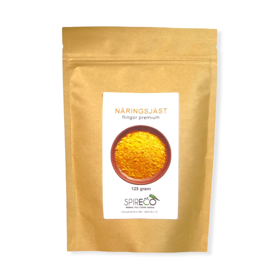 Näringsjäst flingor premium 125 g från Spireco