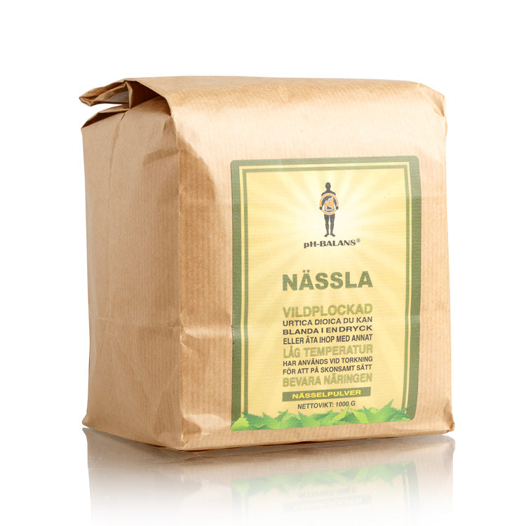 Nässelpulver 1 kg från pH-Balans
