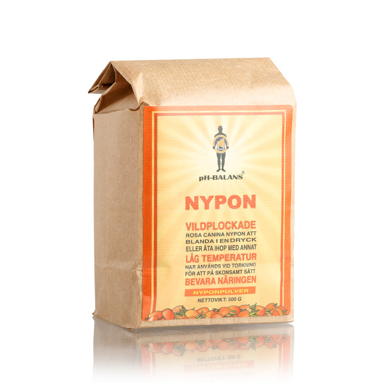 Nyponpulver 500 g - pH-balans