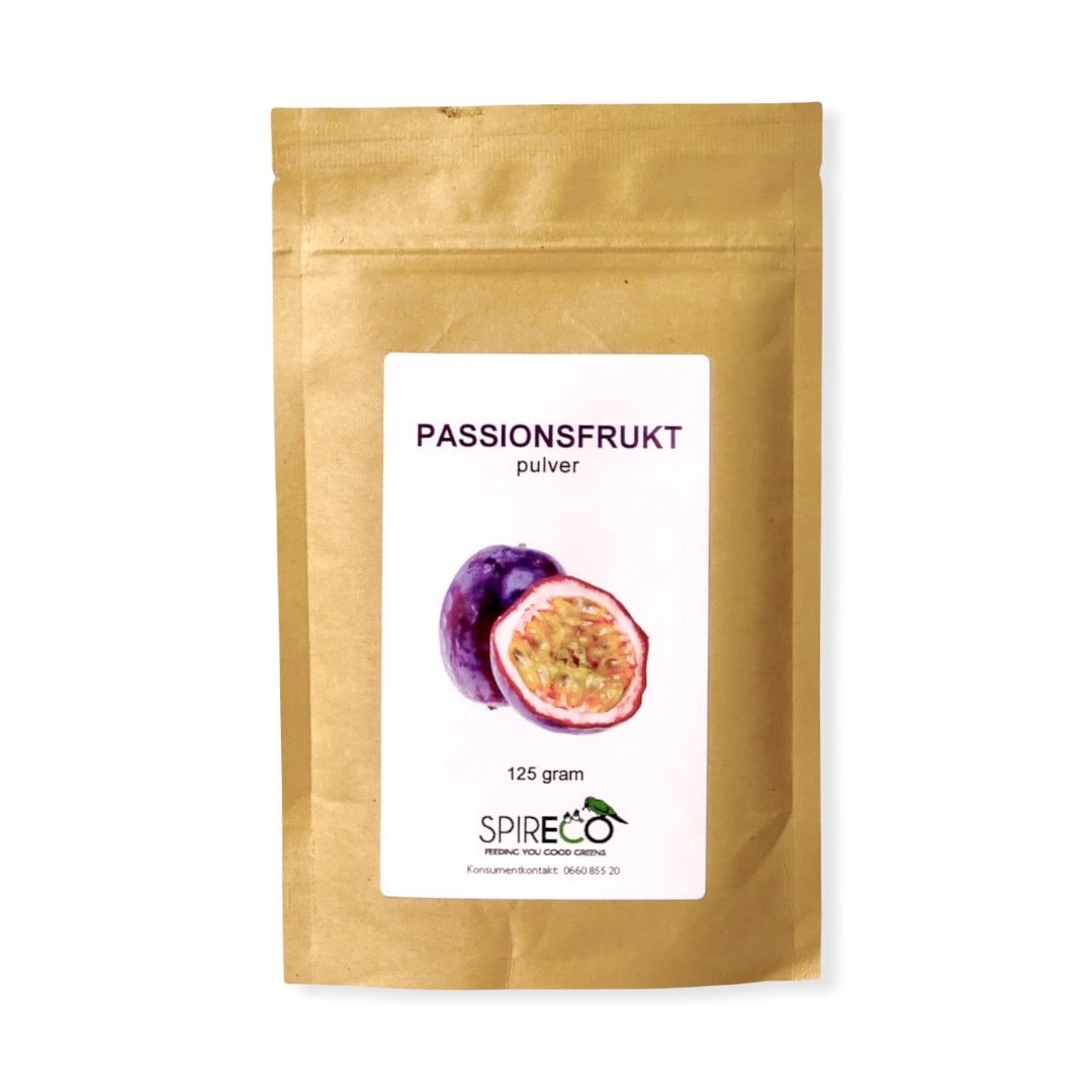 Passionsfruktspulver 125 g från Spireco