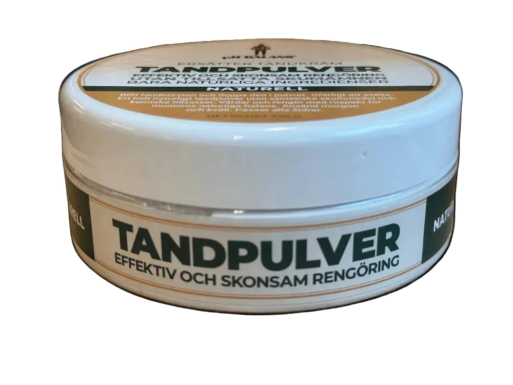 Tandpulver Naturell 250 g