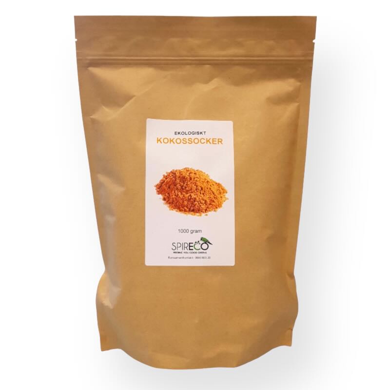 Kokossocker ekologiskt 1000 g från Spireco