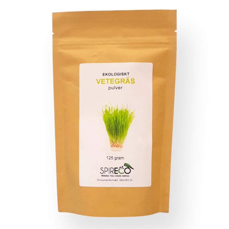 Vetegräspulver ekologiskt 125 g från Spireco