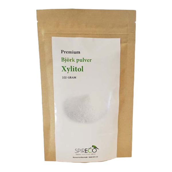 Björksocker xylitol premium 125 g från Spireco