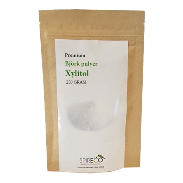 Björksocker Xylitol Premium 250 g från Spireco